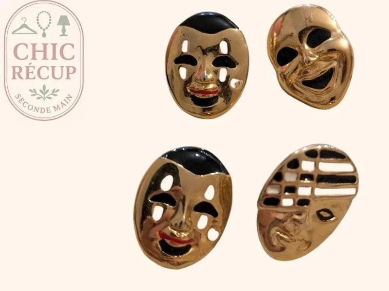 Broche Fantasie - Doré - Brhal-56